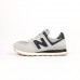 New Balance 574 светло серые на бежевом, Размер 37