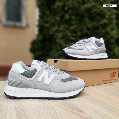 New Balance 574 Legacy світло сірі (біла N), Розмір 42