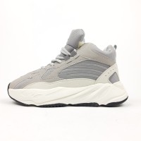 Adidas YEEZY Boost 700 High высокие серые с белым, Размер 36
