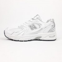 New Balance 530 білі з сріблом, Розмір 37