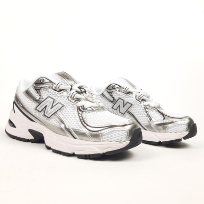New Balance 740 білі з сріблом та чорним, Розмір 39