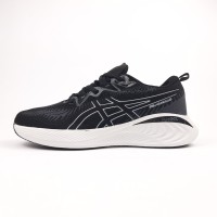 Asics GEL-CUMULUS 25 чорні на білій, Розмір 45