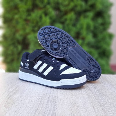 Adidas Forum 84 Low черные с белым, Размер 36