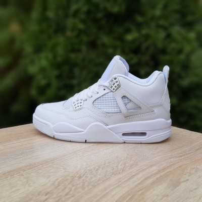 Nike Air Jordan 4 белые, Размер 42