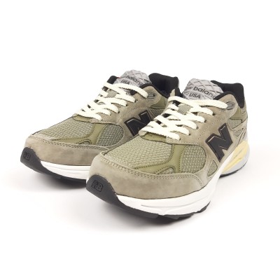 New Balance 990v3 x Bodega Anniversary M990BD3 хакі з бежевим, Розмір 44