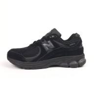 New Balance 2002R Triple Black Suede U2002RBL черные, Размер 41
