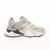 New Balance 9060 сірі на білій сірий язик, Розмір 39