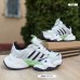 Adidas Vento XLG Deluxe белые с черным и салатовым, Размер 36