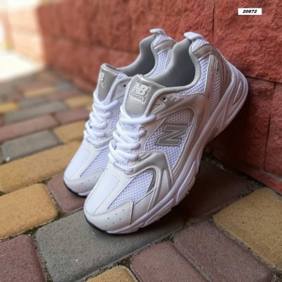 New Balance 530 білі з сріблом, Розмір 37