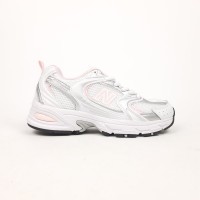 New Balance 530 білі з сріблом та рожевим, Розмір 38