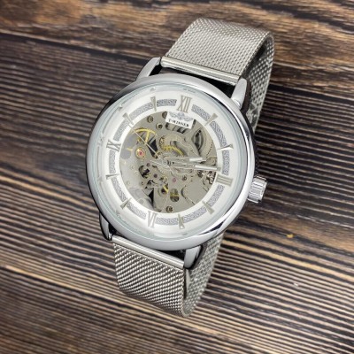 Forsining 8173 Silver-White Mesh