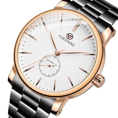 Forsining 8214 Rose Gold-White