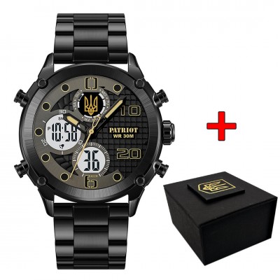 Awarder 017 Тризуб Золото Black-Black-White Steel Awarder 017 Тризуб Золото Black-Black-White Steel