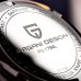 Pagani Design PD-1794L Silver-Rose Gold-Blue