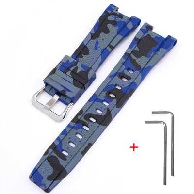 Ремінець для Casio G-Shock GST-W300 Camo Blue SI Ремінець для Casio G-Shock GST-W300 Camo Blue SI
