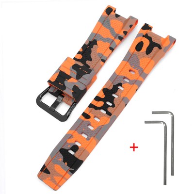 Ремінець для Casio G-Shock GST-W300 Camo Orange BK Ремінець для Casio G-Shock GST-W300 Camo Orange BK