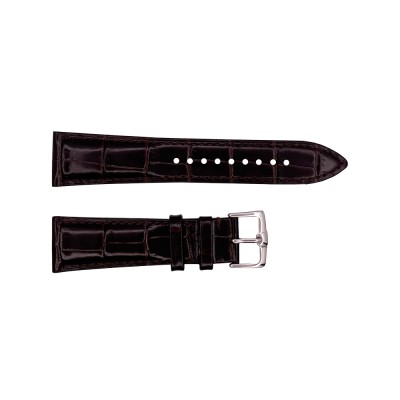 Шкіряний ремінець Premium 20х18 мм. Brown Шкіряний ремінець Premium 20х18 мм. Brown