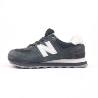 New Balance 574 темно сірі (біла N), Розмір 41