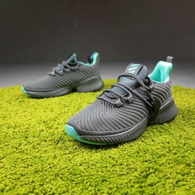 Adidas Alphabounce Instinct сірі з бірюзою, Розмір 36