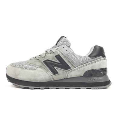 New Balance 574 Classic сірі з чорним, Розмір 37 New Balance 574 Classic сірі з чорним, Розмір 37