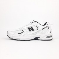 New Balance 530 Білі з чорним, Розмір 39