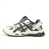 Asics Gel-kahana 8 белые с серым и черным, Размер 36