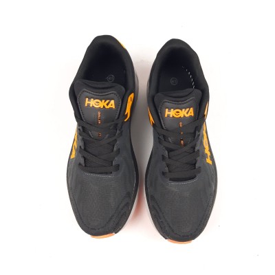 HOKA ONE ONE Challenger Atr 7 темно сірі з помаранчевим, Розмір 41