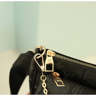 Сумка жіноча Louis Vuitton клатч- крос-боді потрійна Луї Вітон 3 в 1