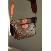 Сумка Louis Vuitton 3 в 1 через плече, клатч через плече Луї Вітон 3 в 1