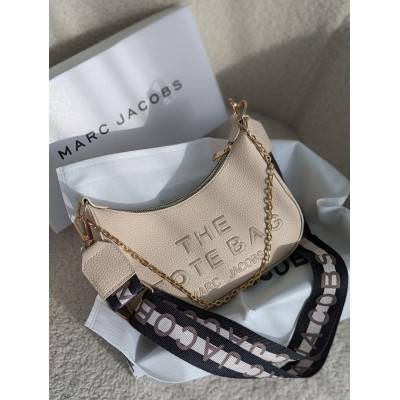 Сумка жіноча Марк Джейкобс багет молочний Marc Jacobs Tote Bag клатч