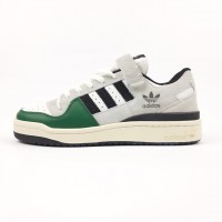 Adidas Forum 84 LOW білі з зеленим, Розмір 43