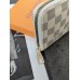 Жіночий гаманець міні Louis Vuitton бежевий у клітку Луї Віттон