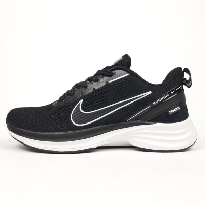Nike Zoom Winflo черные на белом, Размер 41