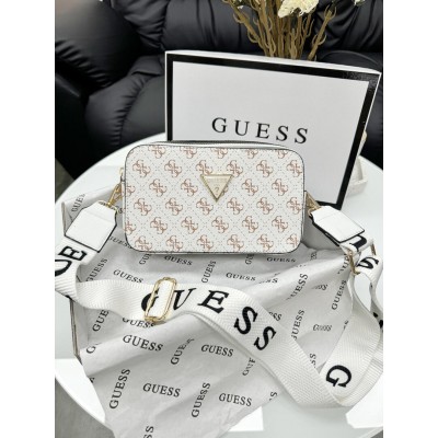 Сумка жіноча біла Guess Гесс крос-боді Сумка жіноча біла Guess Гесс крос-боді