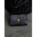 Жіноча сумка Гесс чорний Guess Ginevra Logo Elite крос боді