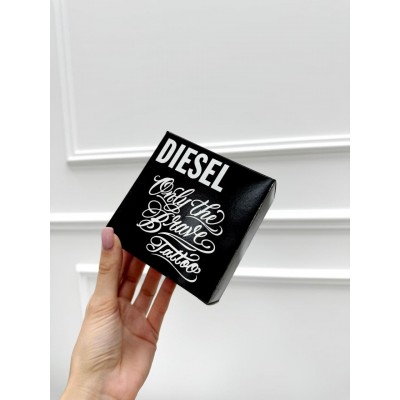 Фірмова подарункова маленька коробка Diesel чорний Дизель для ременя