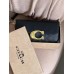 Женская сумка клатч Coach Idol Bag черный на цепочке Коуч