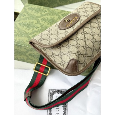 Жіноча бананка Gucci сірий Гуччі