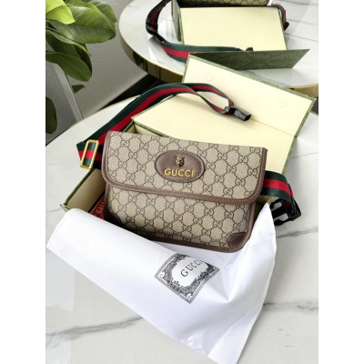 Жіноча бананка Gucci сірий Гуччі