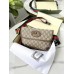 Жіноча бананка Gucci сірий Гуччі