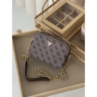Сумка жіноча Guess Noelle бежевий крос боді Гесс