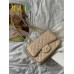 Сумка женская Chanel classic -  24 size кросс боди бежевый Шанель