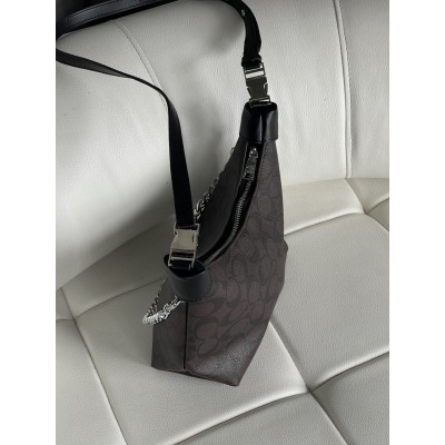 Жіноча сумка Coach Juliet Shoulder Bag коричневий Коуч через плече
