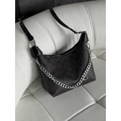 Жіноча сумка Coach Juliet Shoulder Bag коричневий Коуч через плече Жіноча сумка Coach Juliet Shoulder Bag коричневий Коуч через плече