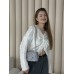 Сумка жіноча клатч через плече Chanel Classic Шанель сірий міні