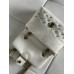 Жіноча сумка Pinko Mini Puff Sea Jewels Bag кремовий через плече Пінко ( PREMIUM)