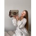 Сумка женская Horsebit 1955 Gucci  Гуччи коричнево-серый