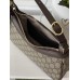 Жіноча сумка клатч Гуччі коричневий. Подарунковий набір Gucci Ophidia жіночий 3 предмети