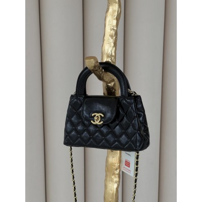 Сумка жіноча Chanel Kelly Bag Premium чорний клатч Шанель
