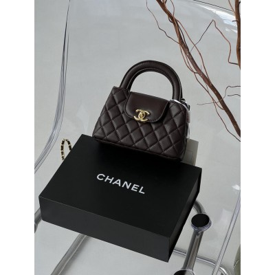 Сумка жіноча Chanel Kelly Bag Premium шоколадний клатч Шанель Сумка жіноча Chanel Kelly Bag Premium шоколадний клатч Шанель